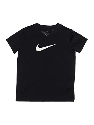 Pre-owned Nike Kids' Short Sleeve T-shirt In Black