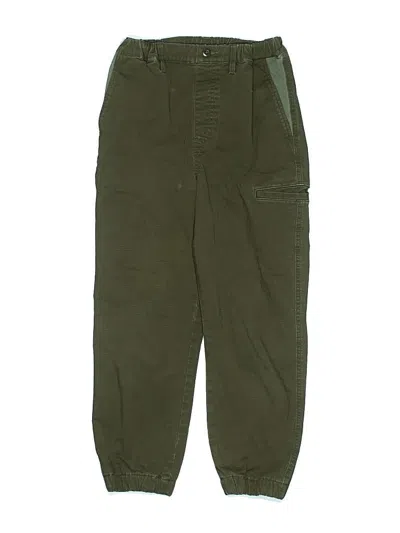 Pre-owned Uniqlo Kids' Cargo Pants In Green