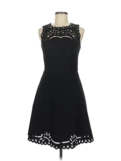 Pre-owned Ted Baker Cocktail Dress In Black