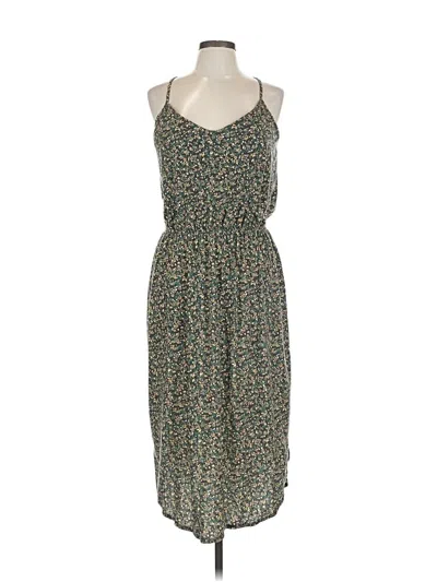 Pre-owned Prana Casual Dress In Green