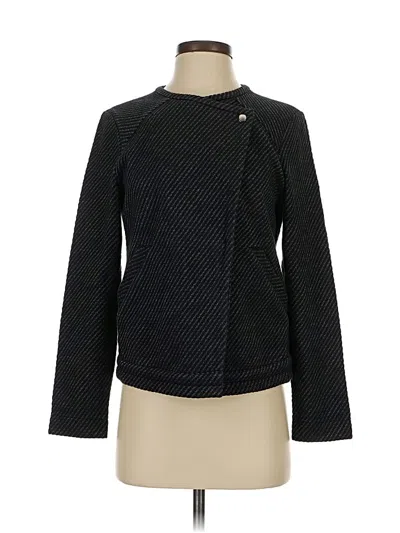 Pre-owned Ann Taylor Blazer Jacket In Black