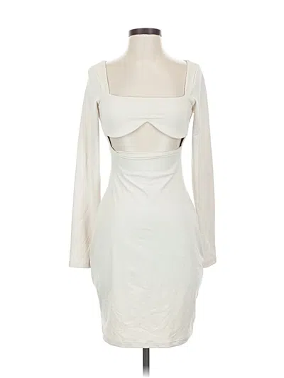 Pre-owned Susana Monaco Cocktail Dress In White