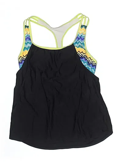 Pre-owned Zeroxposur Swimsuit Top Black Swimwear