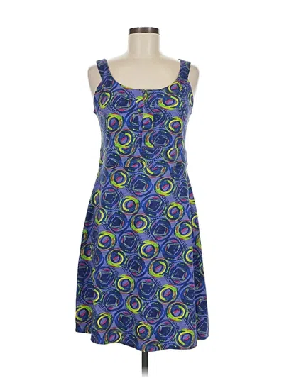 Pre-owned Rei Cocktail Dress In Blue