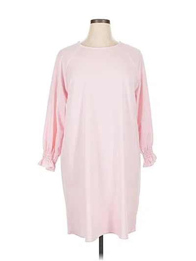 Pre-owned Kasper Casual Dress In Pink