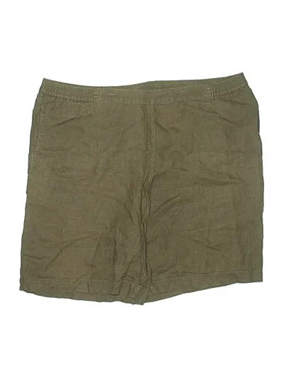 Pre-owned Jjill Shorts In Green