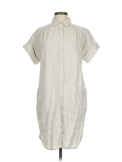 Pre-owned Baird Mcnutt For J.crew Casual Dress In Gray