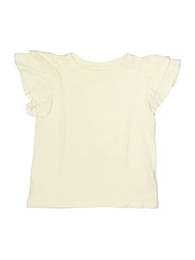 Pre-owned Gap Kids' Short Sleeve T-shirt In White