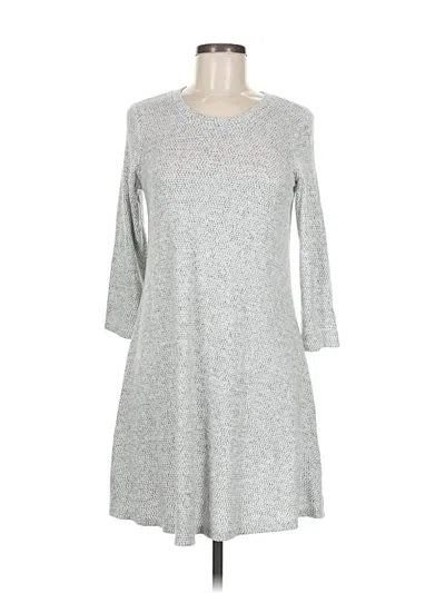 Pre-owned Fortune + Ivy Casual Dress In Gray