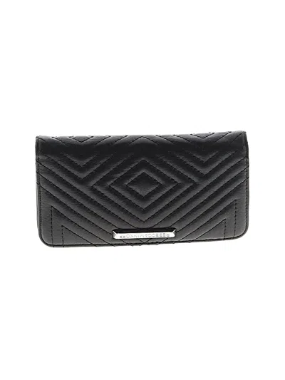Pre-owned Rebecca Minkoff Leather Wallet In Black