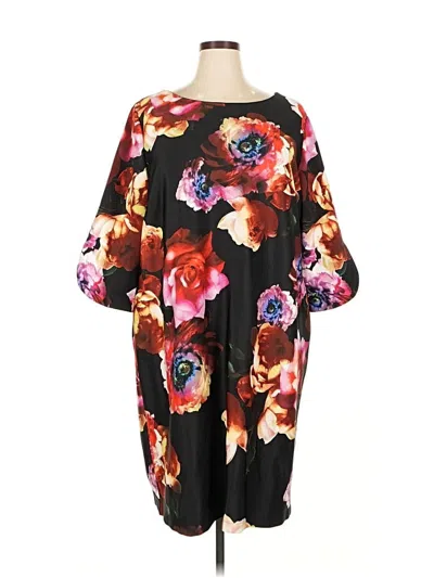 Pre-owned Gabby Skye Casual Dress In Black