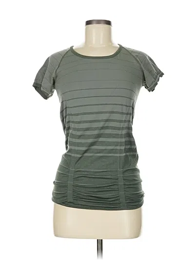 Pre-owned Athleta Active T-shirt In Green