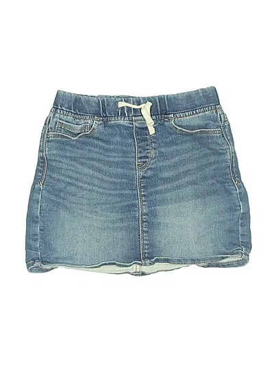 Pre-owned Gap Kids' Denim Skirt In Blue