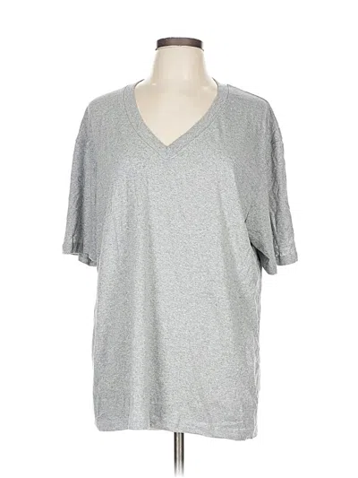 Pre-owned Evolve Short Sleeve T-shirt In Silver