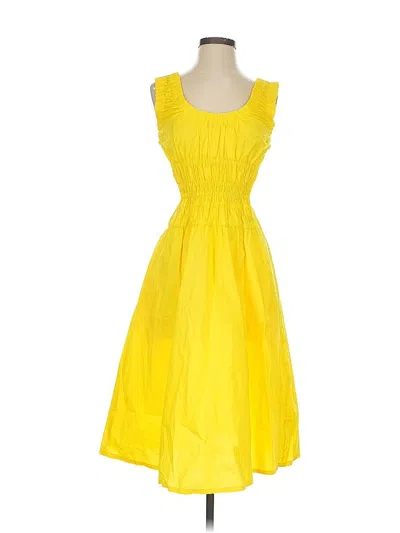 Proenza Schouler White Label Cocktail Dress In Yellow