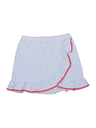 Pre-owned Crewcuts Kids' Skirt In Blue