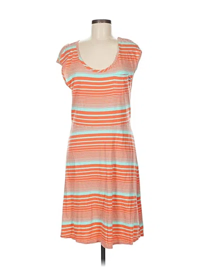 Pre-owned The North Face Casual Dress In Orange