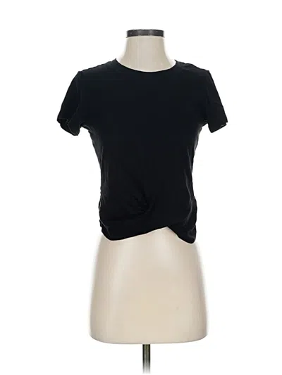 Pre-owned Sanctuary Short Sleeve T-shirt In Black