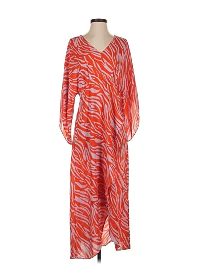 Pre-owned Cabi Casual Dress In Orange
