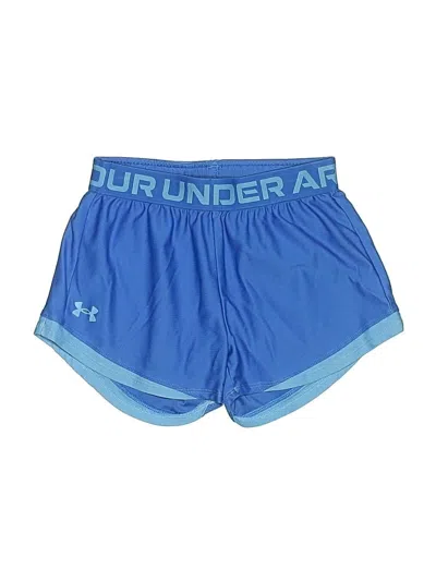 Pre-owned Under Armour Kids' Athletic Shorts In Blue