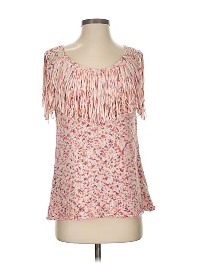 Pre-owned Calypso St Barth Sleeveless Top Pink Strapless Neckline Tops