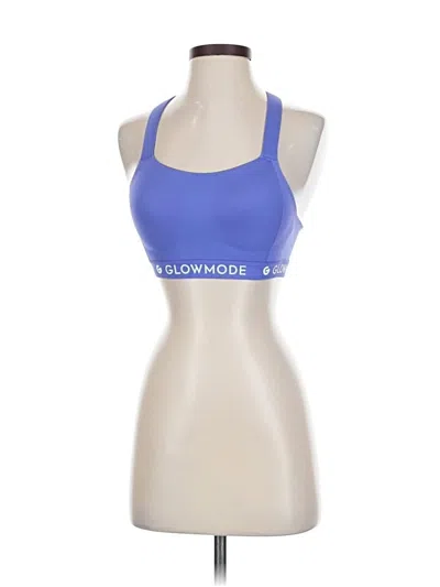 Pre-owned Glowmode Sports Bra In Blue