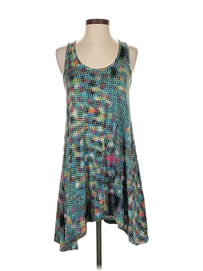 Pre-owned Cabi Casual Dress In Blue