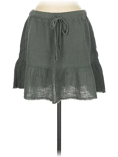 Pre-owned Bella Dahl Casual Skirt In Green