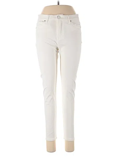 Pre-owned Dg^2 By Diane Gilman Jeans In White