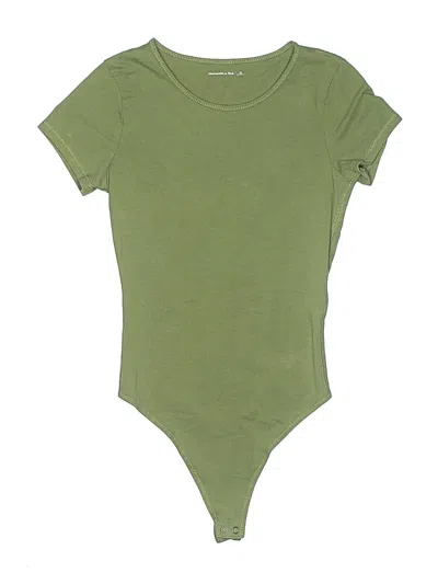 Pre-owned Abercrombie & Fitch Bodysuit In Green