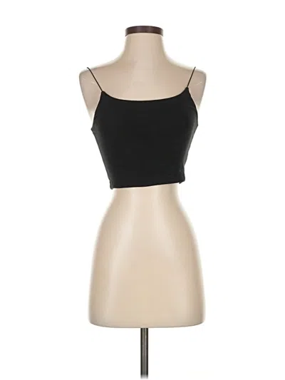 Pre-owned Victoria's Secret Sleeveless Top Black Sweetheart Neckline Tops