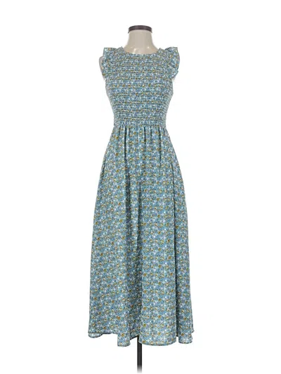 Pre-owned Melloday Casual Dress In Blue