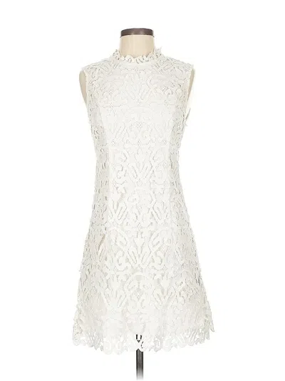 Pre-owned Dolce Vita Cocktail Dress In White