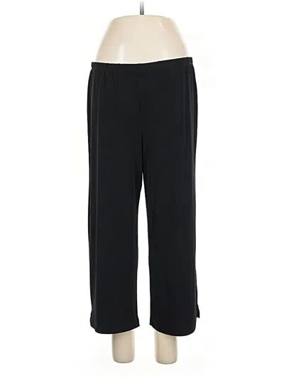 Pre-owned Kim Rogers Active Pants In Black