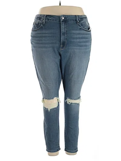 Pre-owned Good American Jeans In Blue