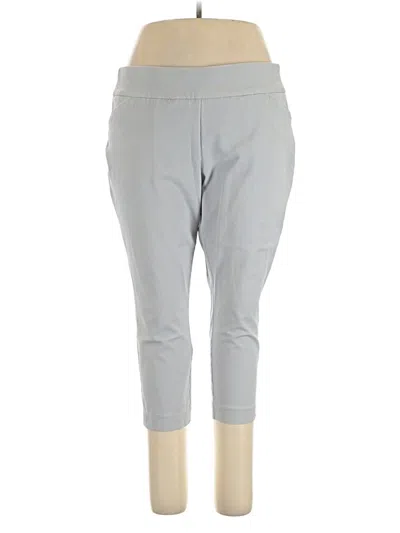 Pre-owned Cj Banks Active Pants In Gray