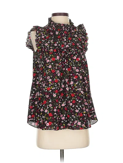 Pre-owned Kate Spade New York Sleeveless Blouse In Black