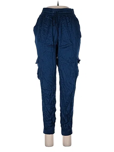 Pre-owned Young Fabulous & Broke Cargo Pants In Blue