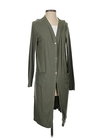 Pre-owned Uniqlo Cardigan Sweater In Green