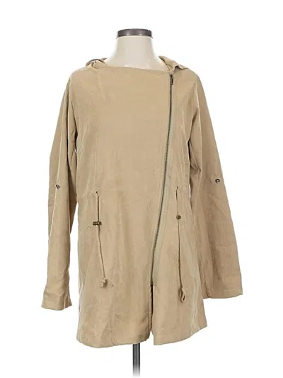 Pre-owned Hyfve Coat In Brown