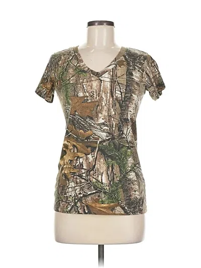 Pre-owned Magellan Outdoors Short Sleeve T-shirt In Brown