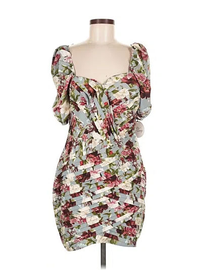 Milk & Honey Cocktail Dress In Multi