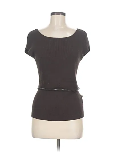 Pre-owned Jones New York Collection Pullover Sweater In Gray