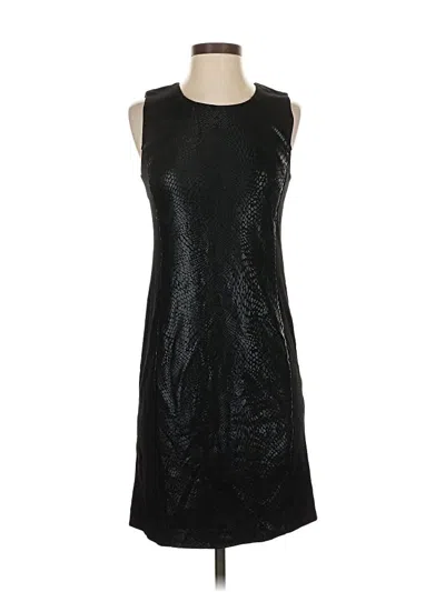 Pre-owned Inc International Concepts Cocktail Dress In Black