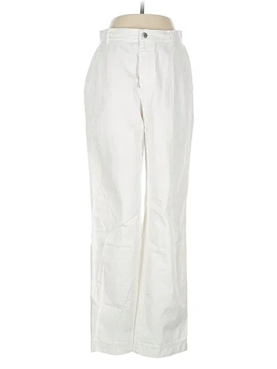Pre-owned Lizwear By Liz Claiborne Casual Pants In White