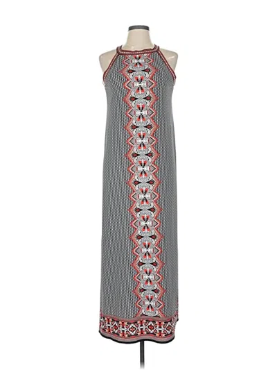 Pre-owned Max Studio Casual Dress In Gray