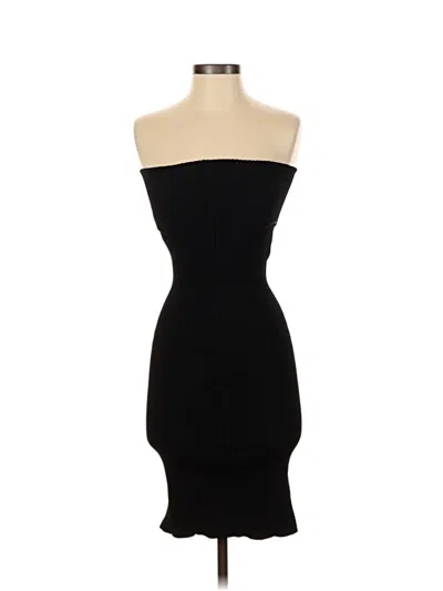 Zara Casual Dress In Black