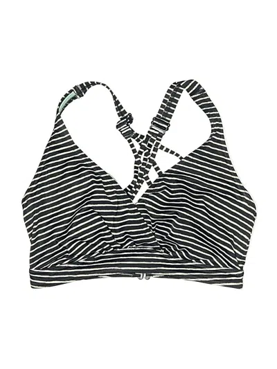 Pre-owned Prana Swimsuit Top Black Swimwear