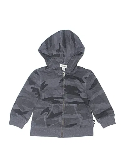 Pre-owned Splendid Kids' Zip Up Hoodie In Gray