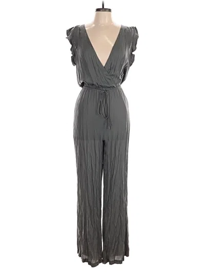 Pre-owned Mustard Seed Jumpsuit In Gray